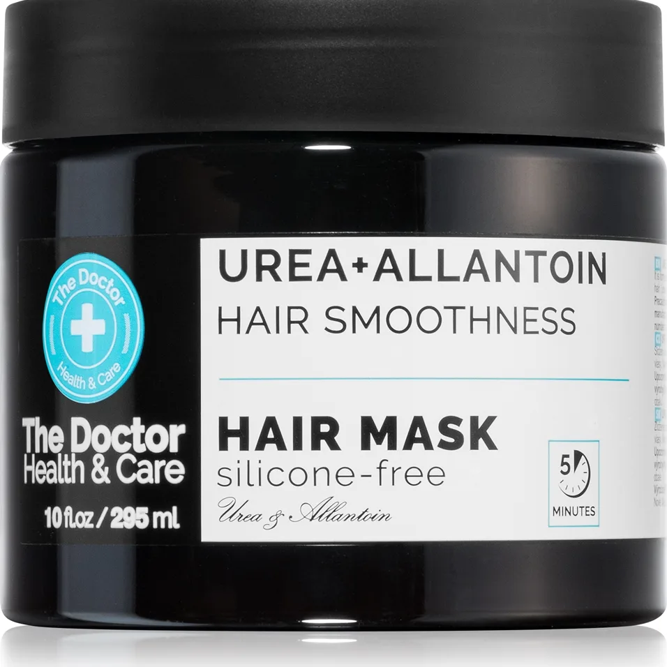 The Doctor Urea + Allantoin Hair Smoothness Fuktgivande och lättande mask för hår 295 ml
