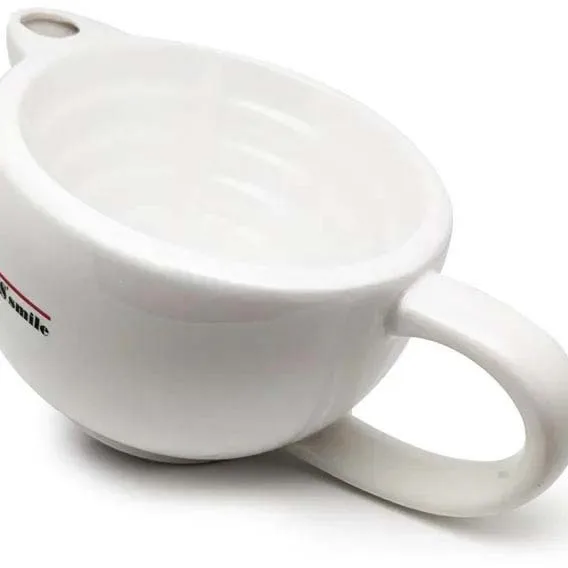 The Goodfellas' Smile Scuttle Shaving Bowl White