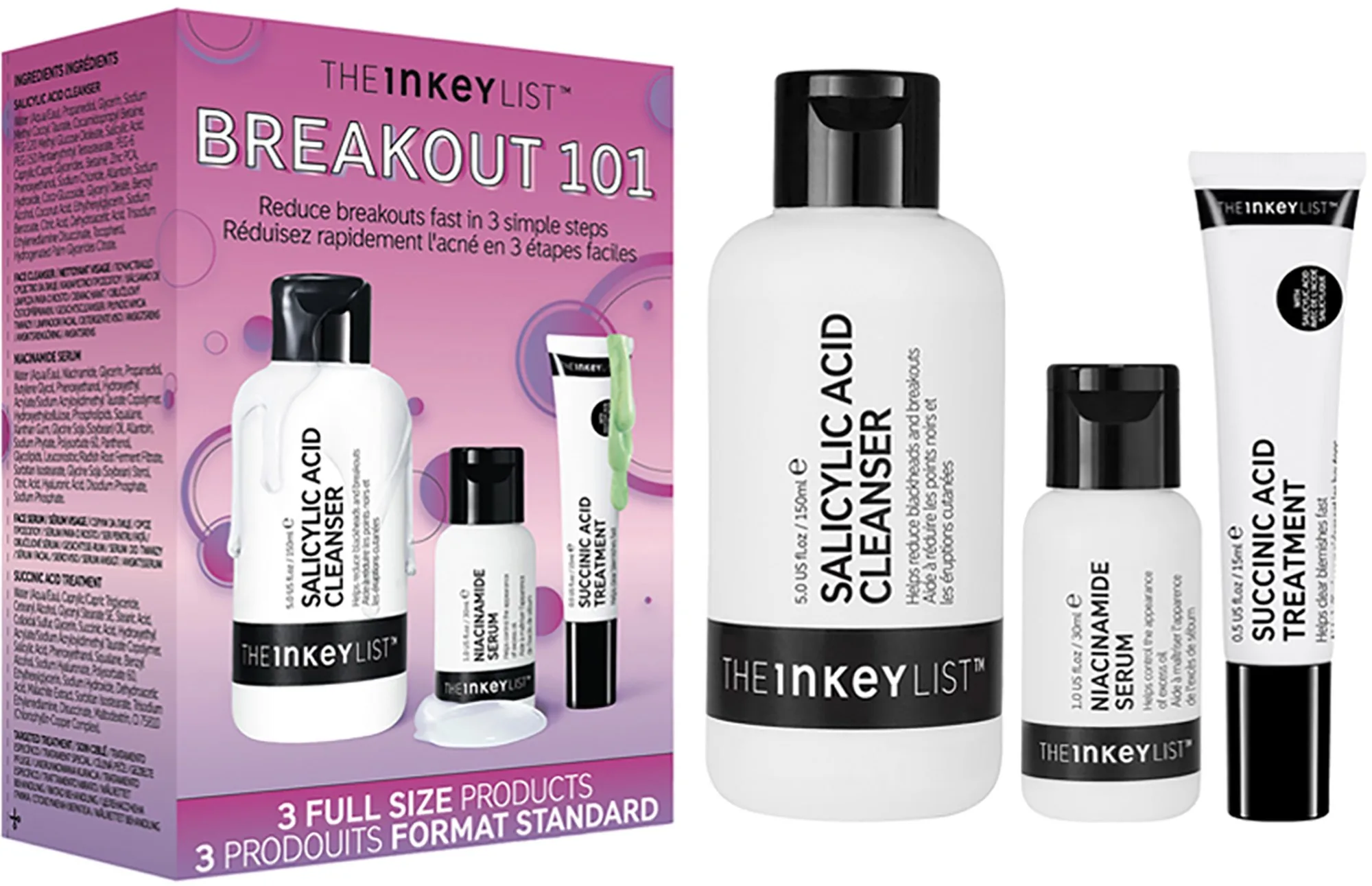 The Inkey List Breakout 101 Kit