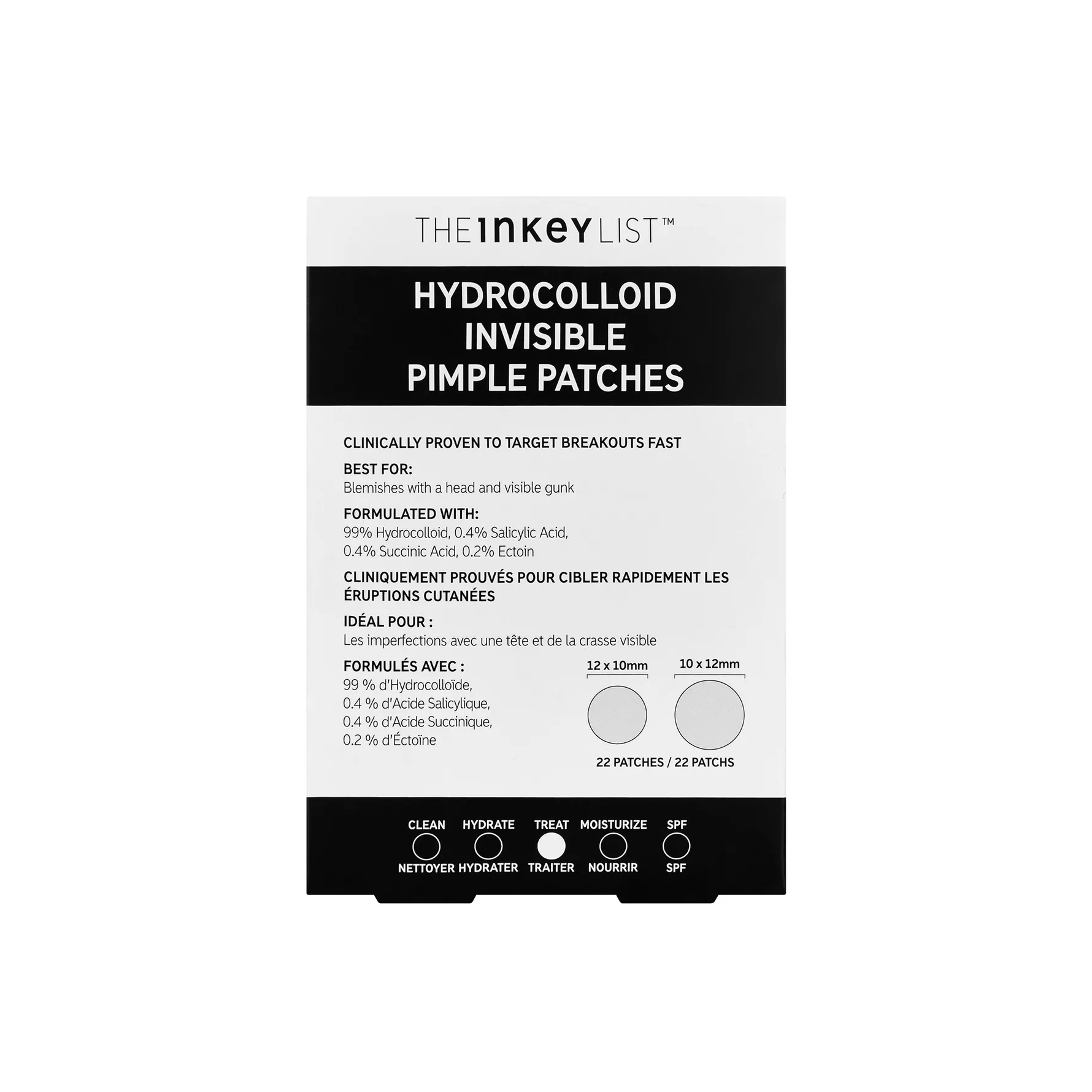 The INKEY List Hydrocolloid Invisible Finnplåster