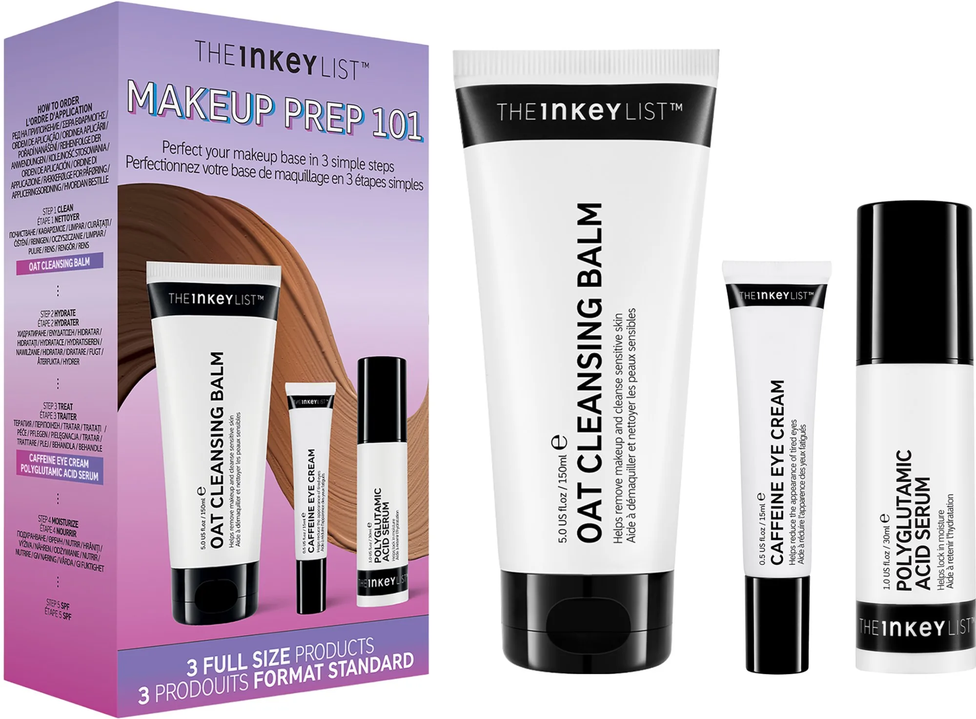 The Inkey List Make-up Prep 101 Kit