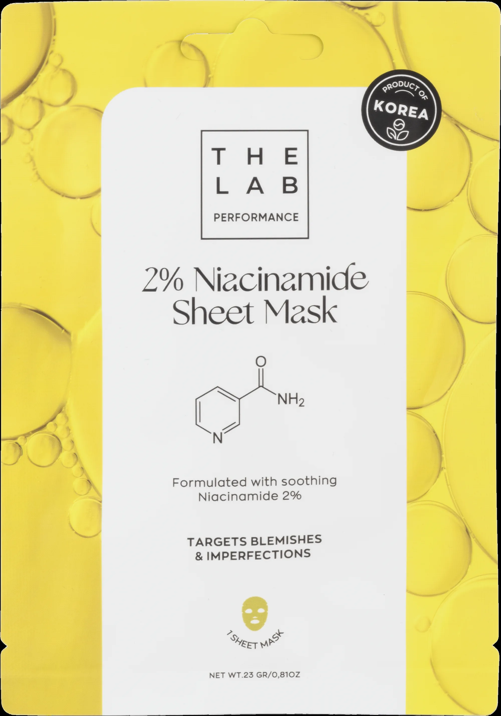 The Lab Performance Niacinamide Sheet Mask