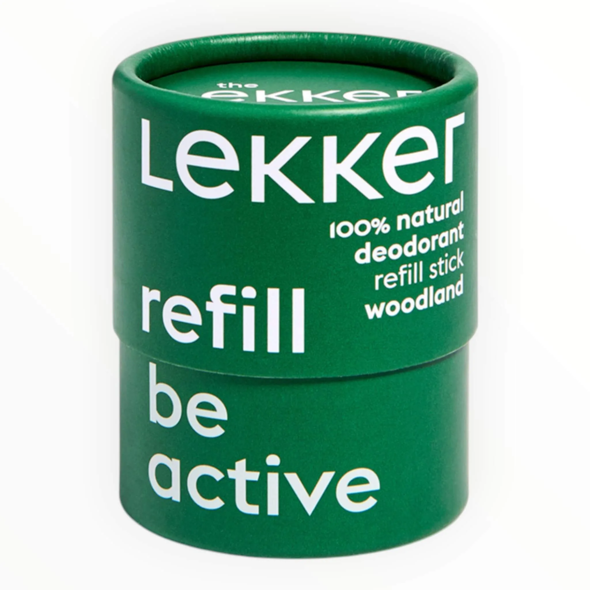 The Lekker Company Deodorant Stick, Refill, Be Active