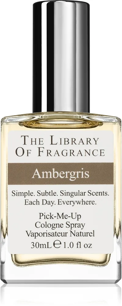 The Library of Fragrance Ambergris Eau de Cologne Unisex 30 ml