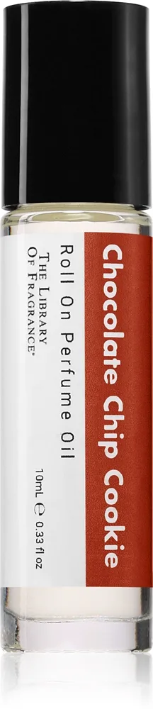 The Library of Fragrance Chocolate Chip Cookie Kroppsolja Roll-on Unisex 10 ml