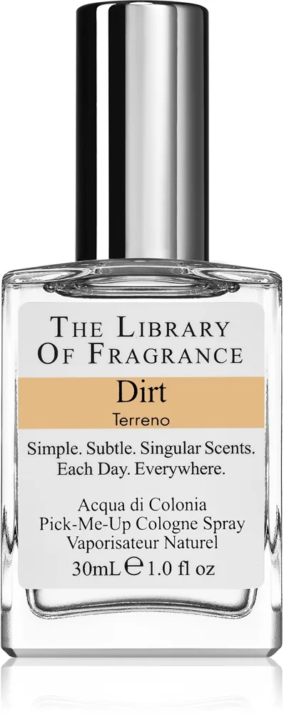 The Library of Fragrance Dirt Eau de Cologne Unisex 30 ml