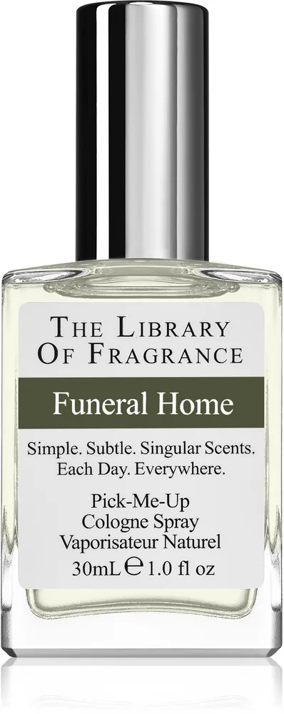 The Library of Fragrance Funeral Home Eau de Cologne Unisex 30 ml