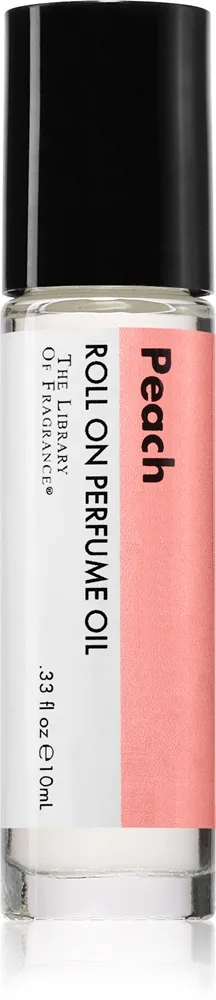 The Library of Fragrance Peach Kroppsolja Roll-on Unisex 10 ml