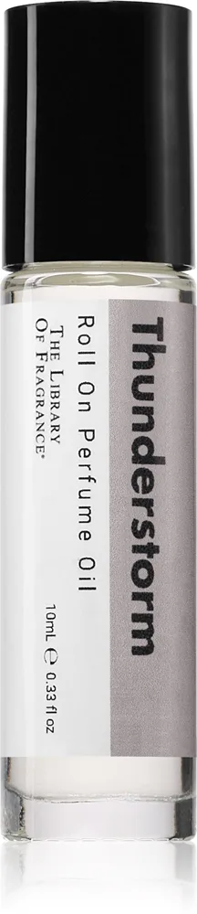 The Library of Fragrance Thunderstorm vartaloöljy roll-on unisex 10 ml