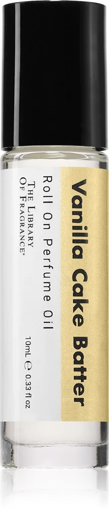 The Library of Fragrance Vanilla Cake Batter Kroppsolja Roll-on Unisex 10 ml