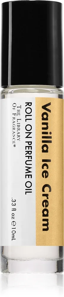 The Library of Fragrance Vanilla Ice Cream Kroppsolja Roll-on Unisex 10 ml