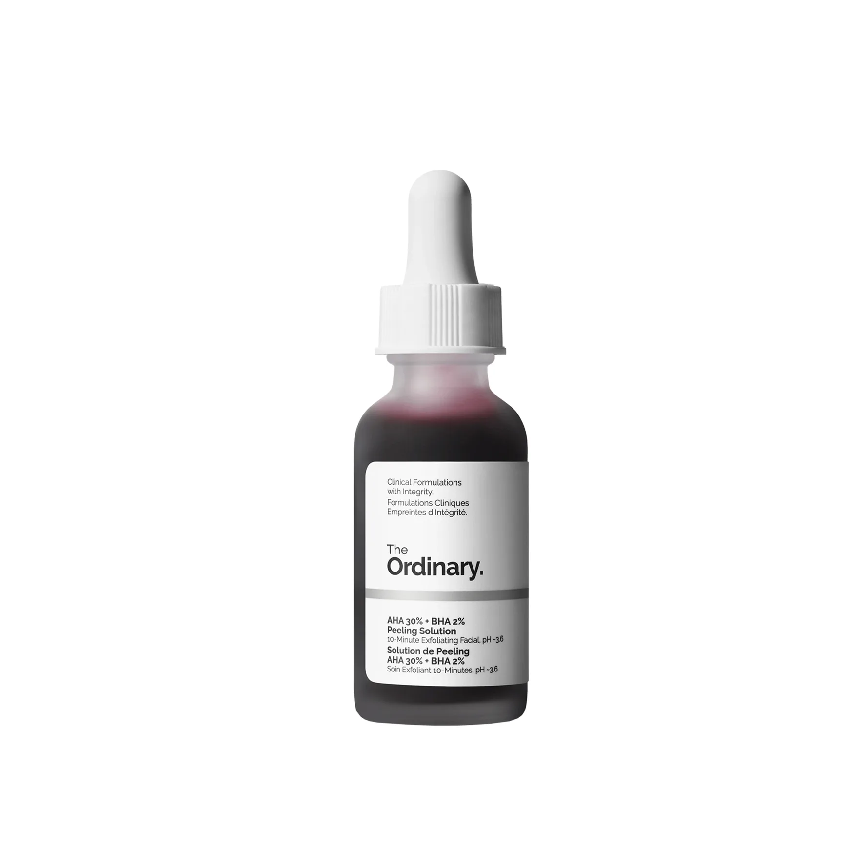 The Ordinary AHA 30% + BHA 2% Peeling Solution Lösning med exfolierande effekt 30 ml