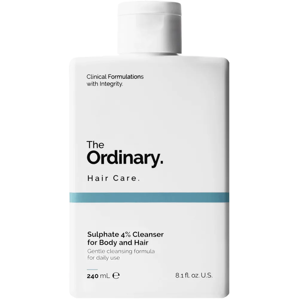The Ordinary Hair Care 4% Sulphate Cleanser for Body and Hair 240 ml