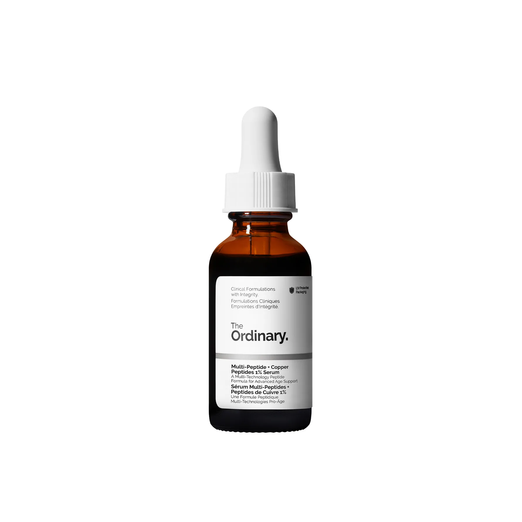 The Ordinary Multi-Peptide + Copper Peptides 1% ryppyjä ehkäisevä ja kirkastava seerumi 30 ml