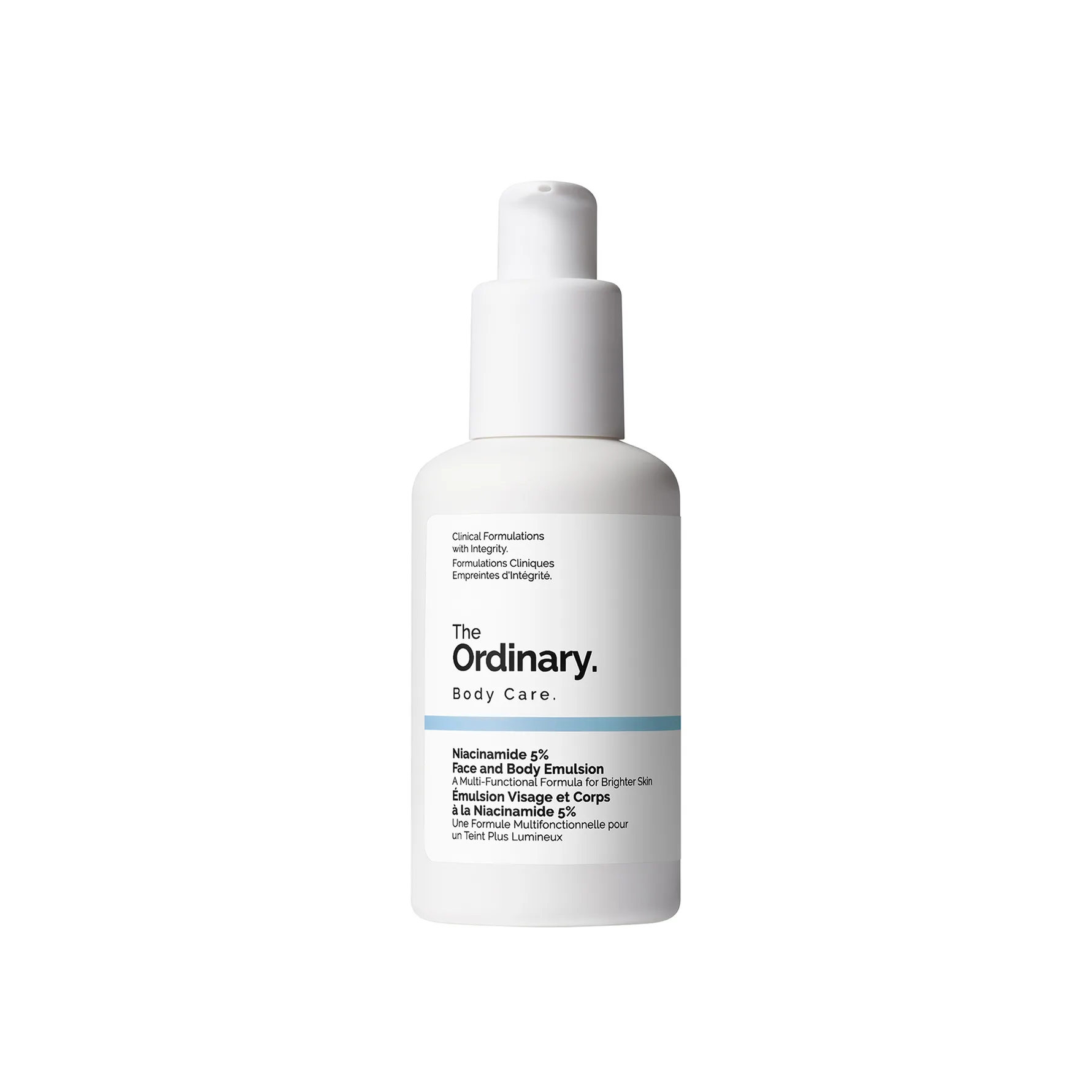 The Ordinary Niacinamide 5% Face & Body Emulsion Lätt återfuktande emulsion För att behandla mörka fläckar för ansiktet och kroppen 100 ml