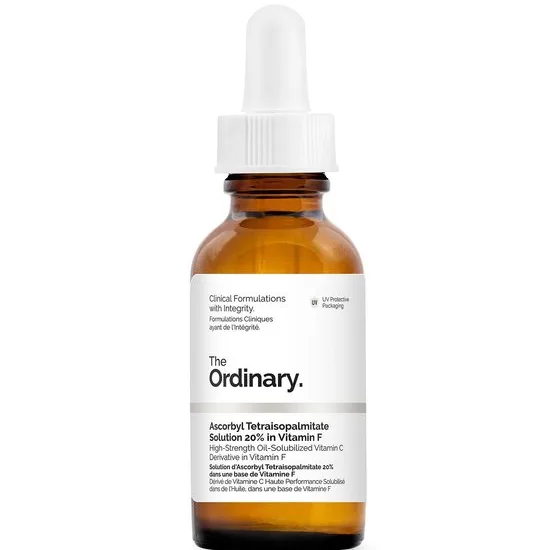 The Ordinary Vitamin C Ascorbyl Tetraisopalmitate Solution 20% in Vitamin F 30 ml