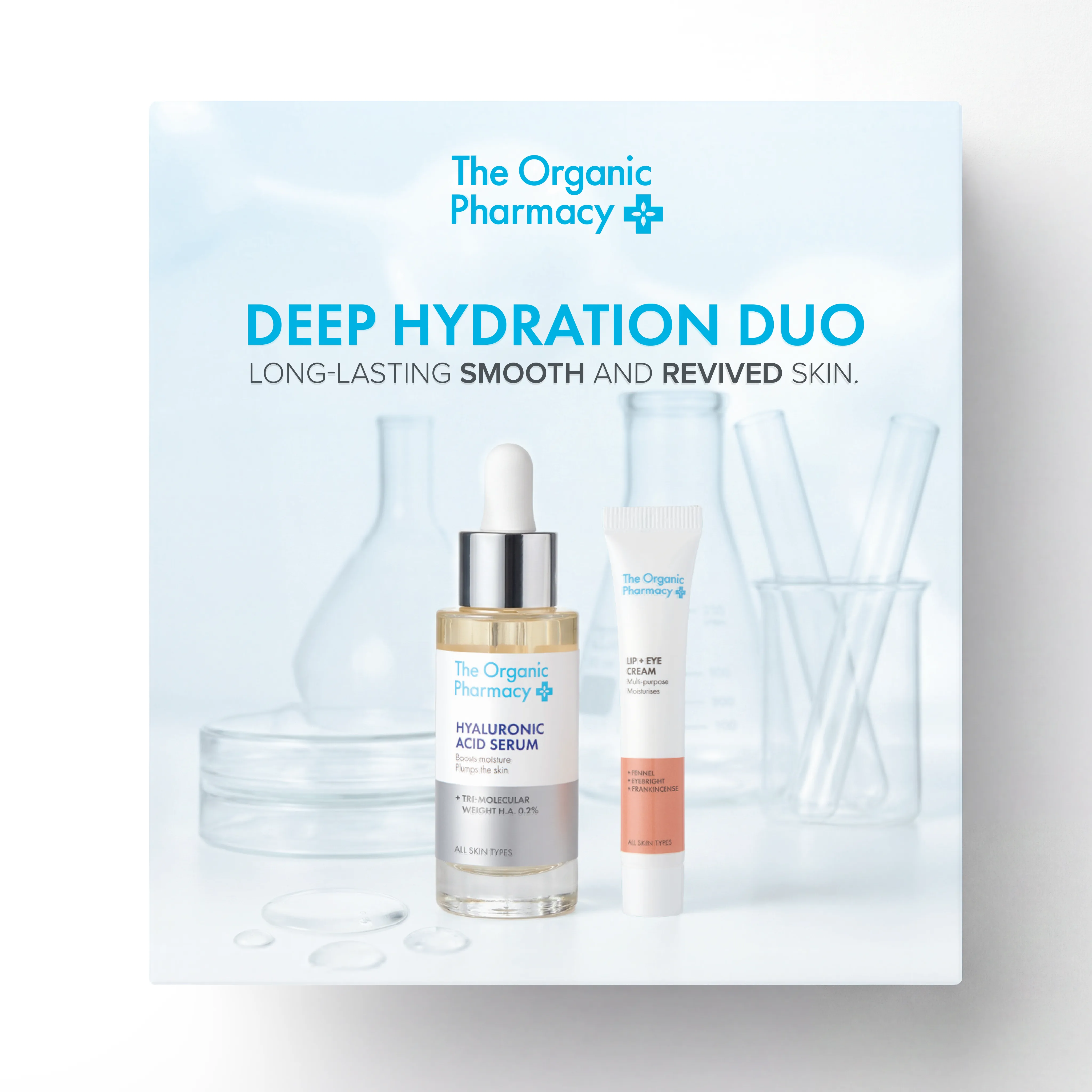 The Organic Pharmacy - Deep Hydration Duo SET