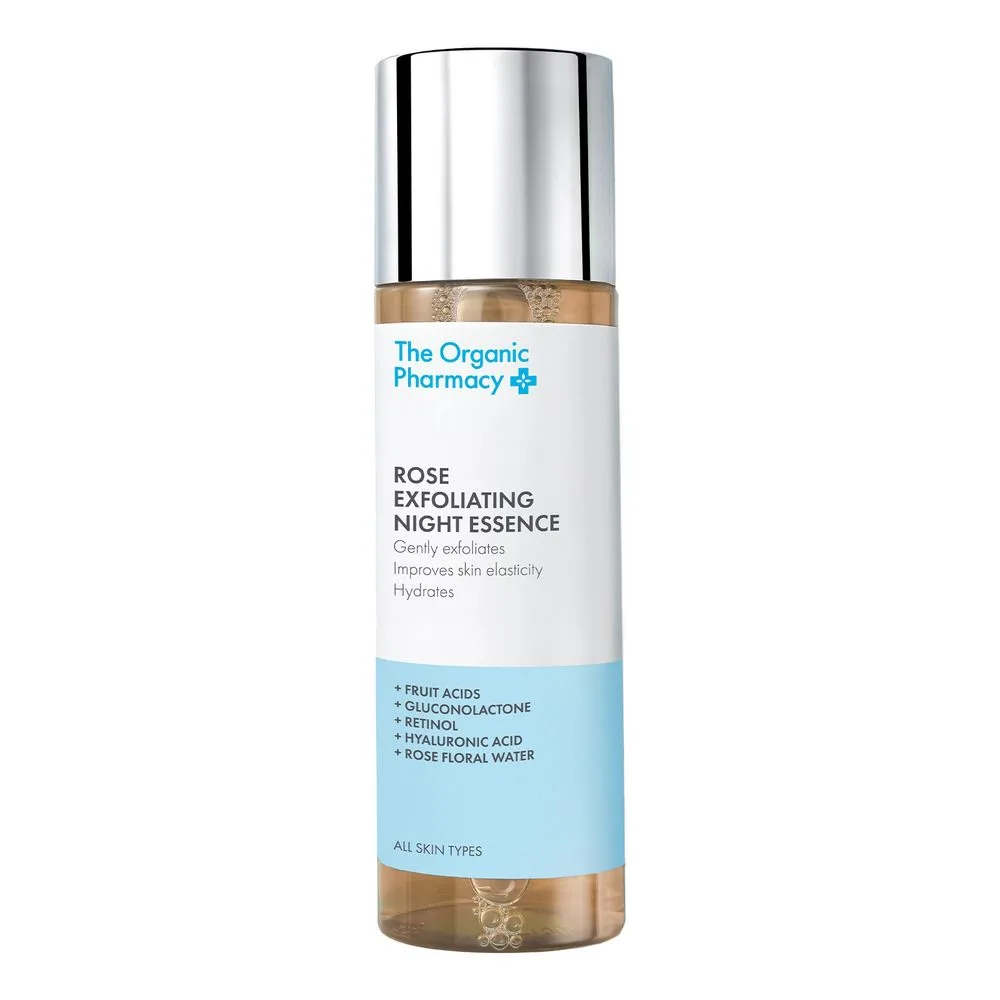 The Organic Pharmacy Rose Exfoliating Night Essence - 150 ml.