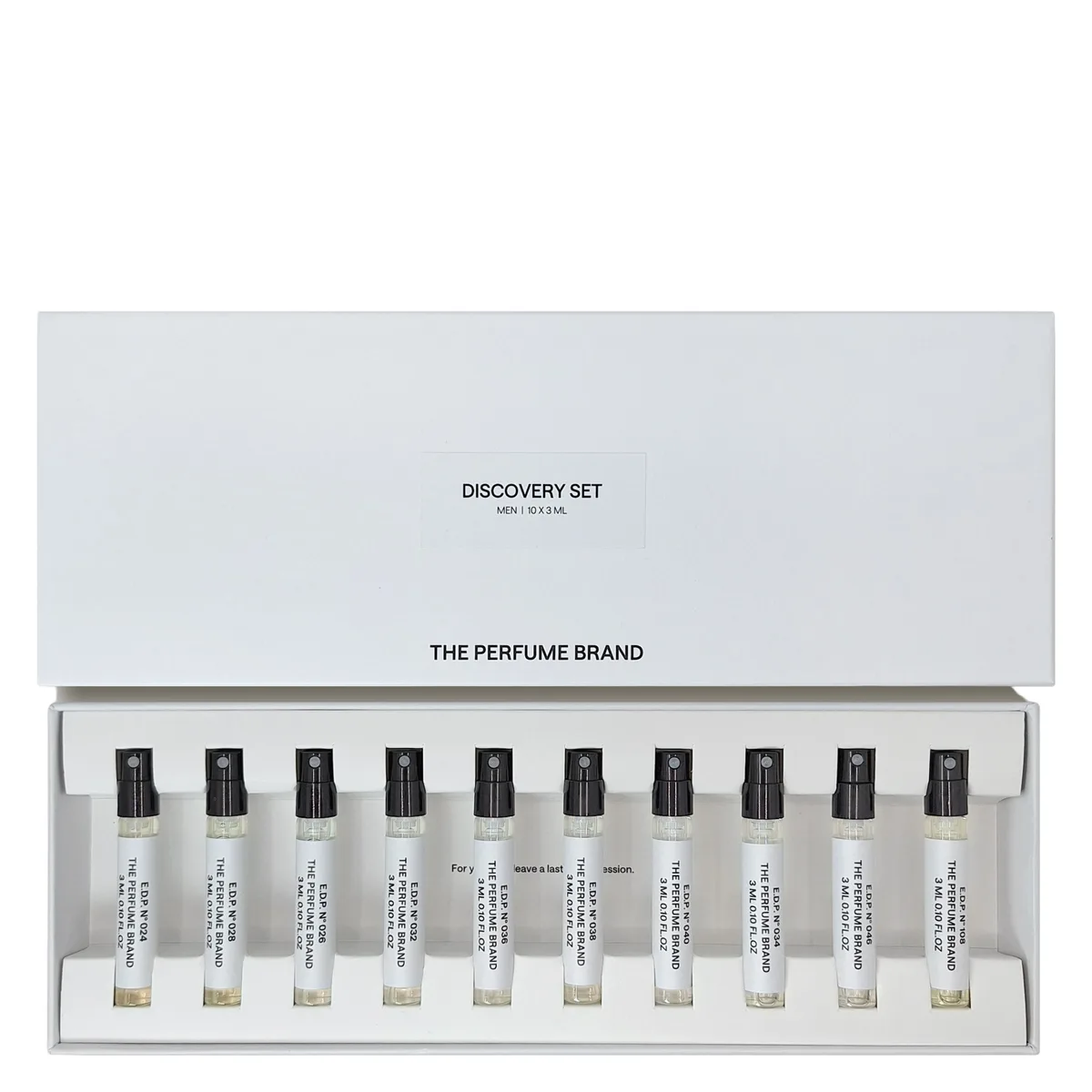 The Perfume Brand Discovery Set Men 10 x 3 ml