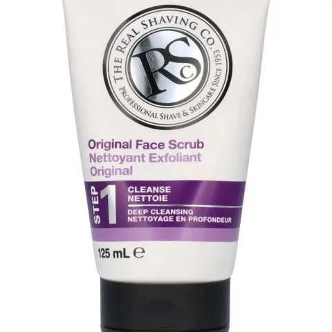 The Real Shaving Co Original Face Scrub Step 1 125 ml