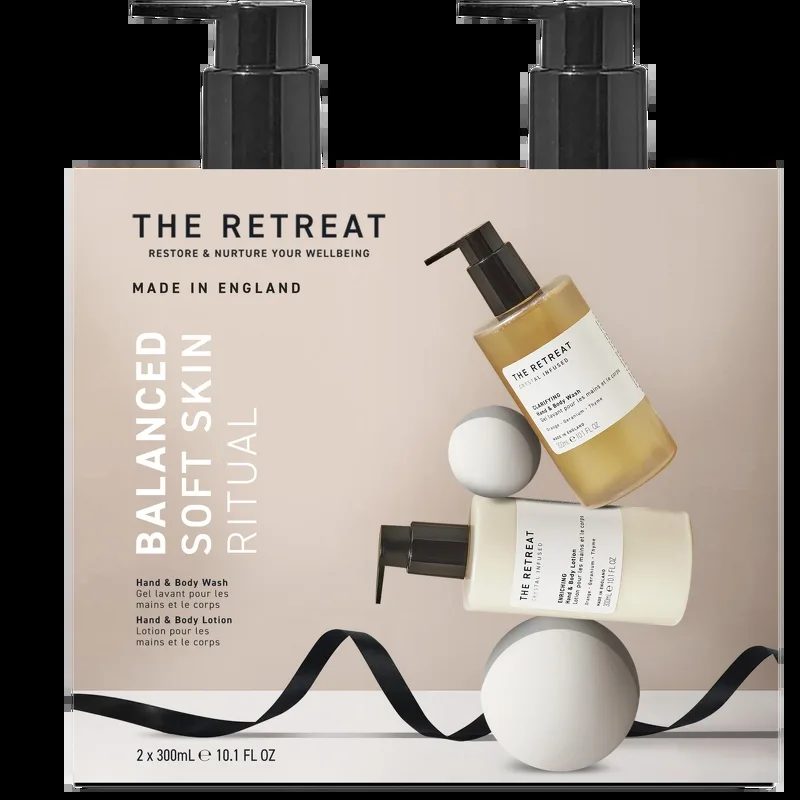 The Retreat Balanced Soft Skin Ritual Giftset - Nude - 600 ML