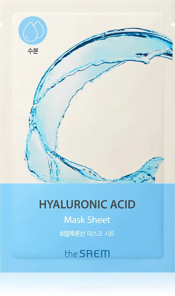 The Saem Bio Solution Hyaluronic Acid Fuktgivande arkmask för ansiktet 20 g
