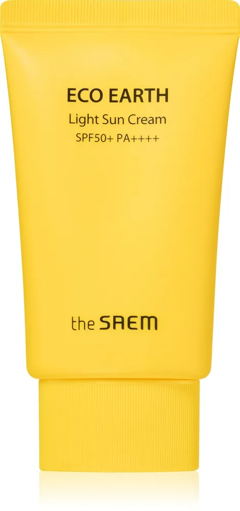 The Saem Eco Earth Light Ultratynd beskyttende væske SPF 50+ 50 g