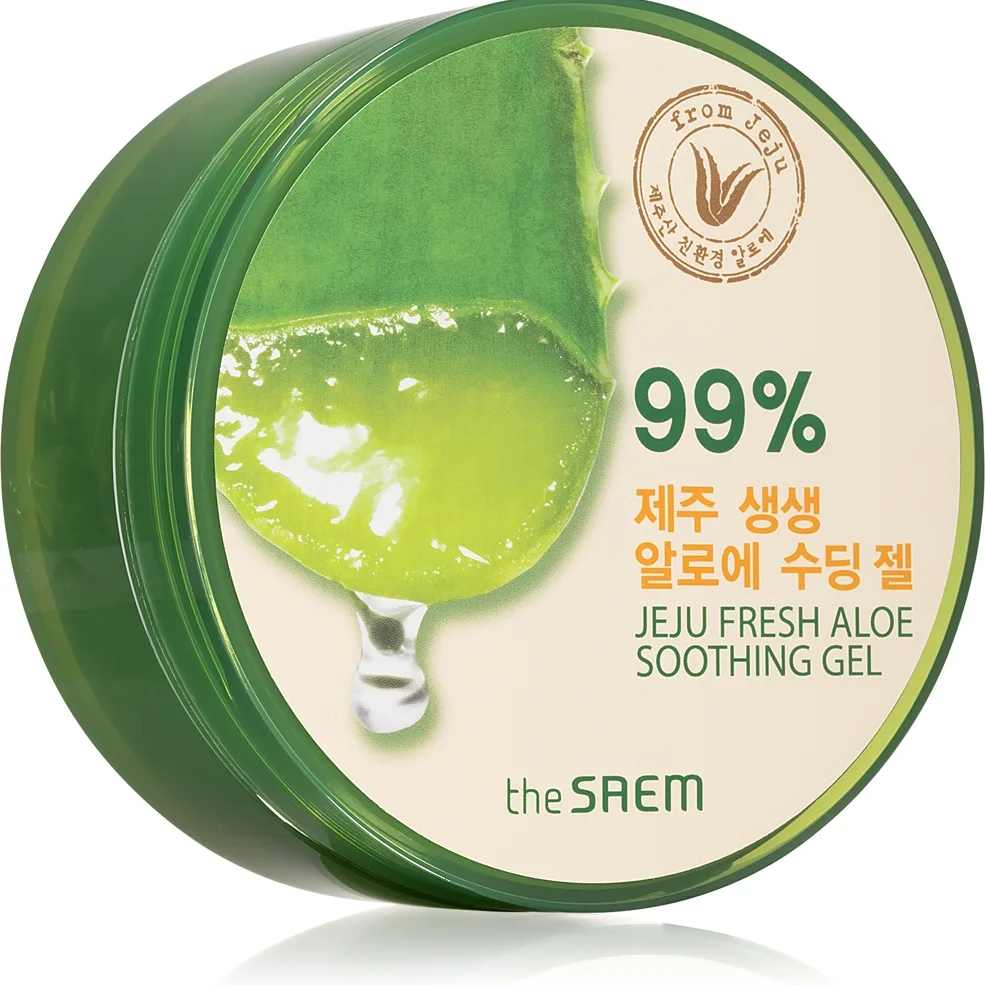 The Saem Jeju Fresh Aloe 99% Fuktgivande och lindrande gel 300 ml