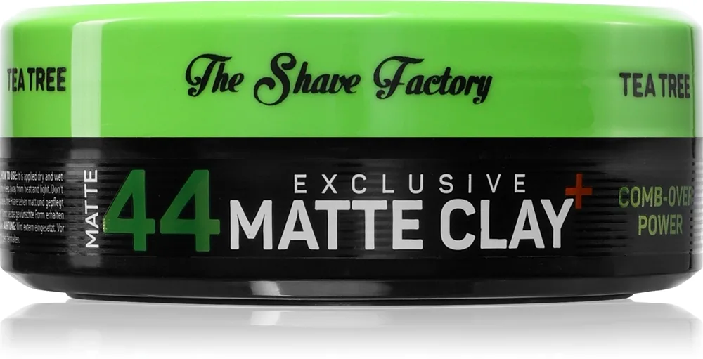 The Shave Factory 44 Comb-Over Power mattapintainen muotoilusavi hiuksille 150 ml