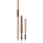 thim Artist Touch Brow Duo Dual-Ended Eyebrow Pencil med borste Skugga 01 Cocoa Brown 0.6 g