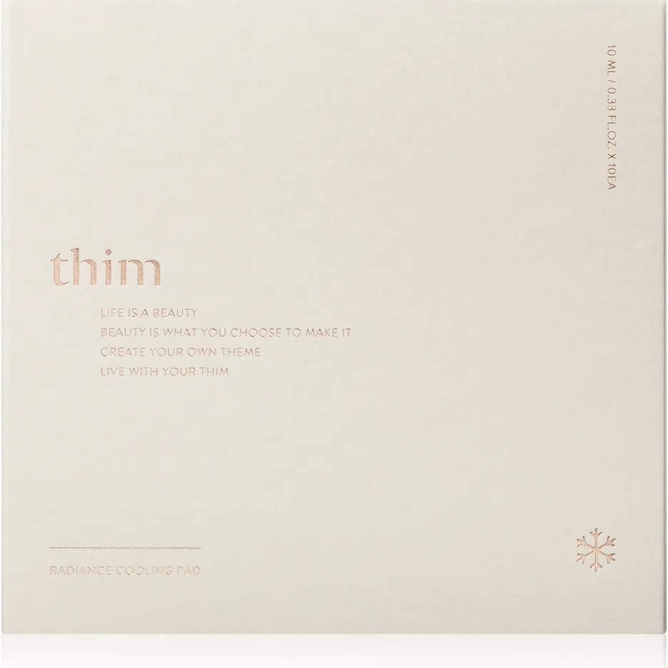 thim Radiance Cooling Pad tonande pads med avkylande effekt 10 st.