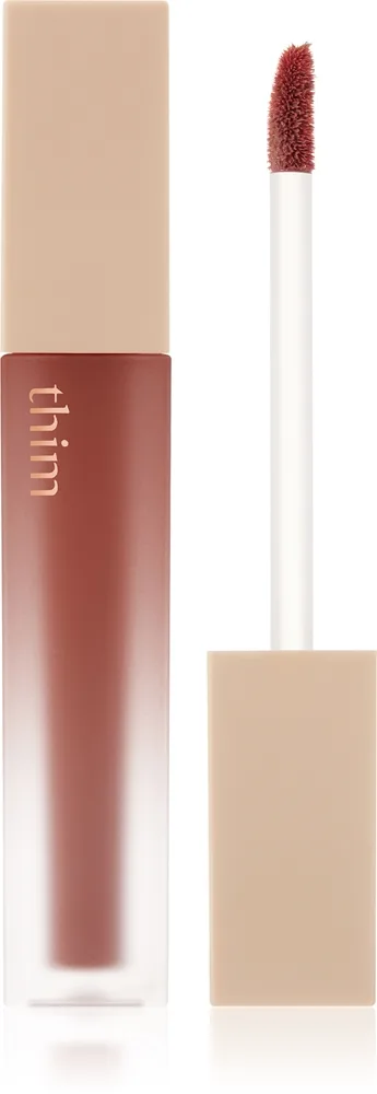 thim Sheer Matte Liquid Lip matt flytande läppstift Skugga 01 Cozy Beige 4 g