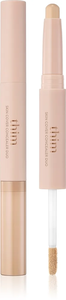 thim Skin Cover Concealer Duo Övertäckningsstift som minskar ojämnheter Dubbelsidigt Skugga 03 Sand 6.3 g