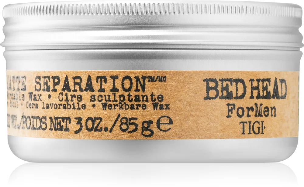 TIGI Bed Head B for Men Matte Separation mattapinnan antava vaha hiuksiin 85 g