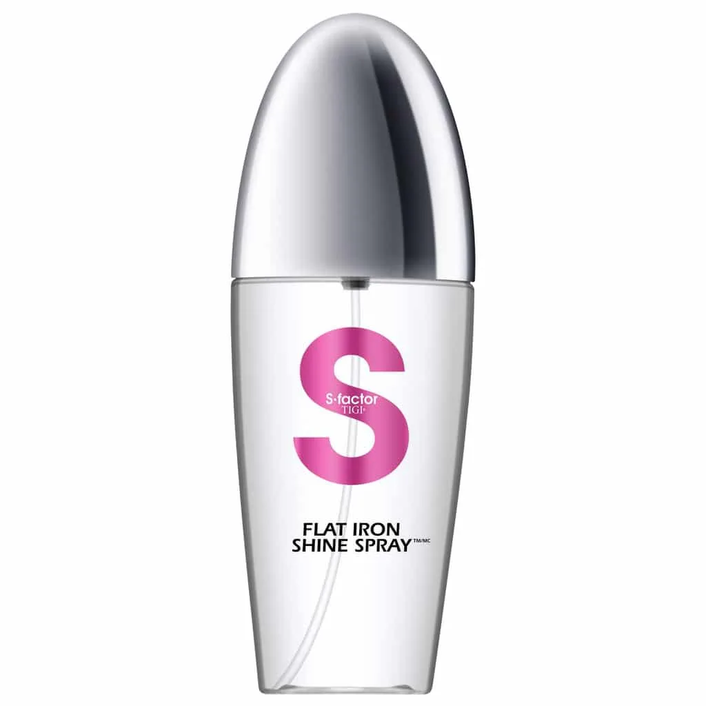 TIGI S-Factor Heat Defender Flat Iron Shine Spray 125ml