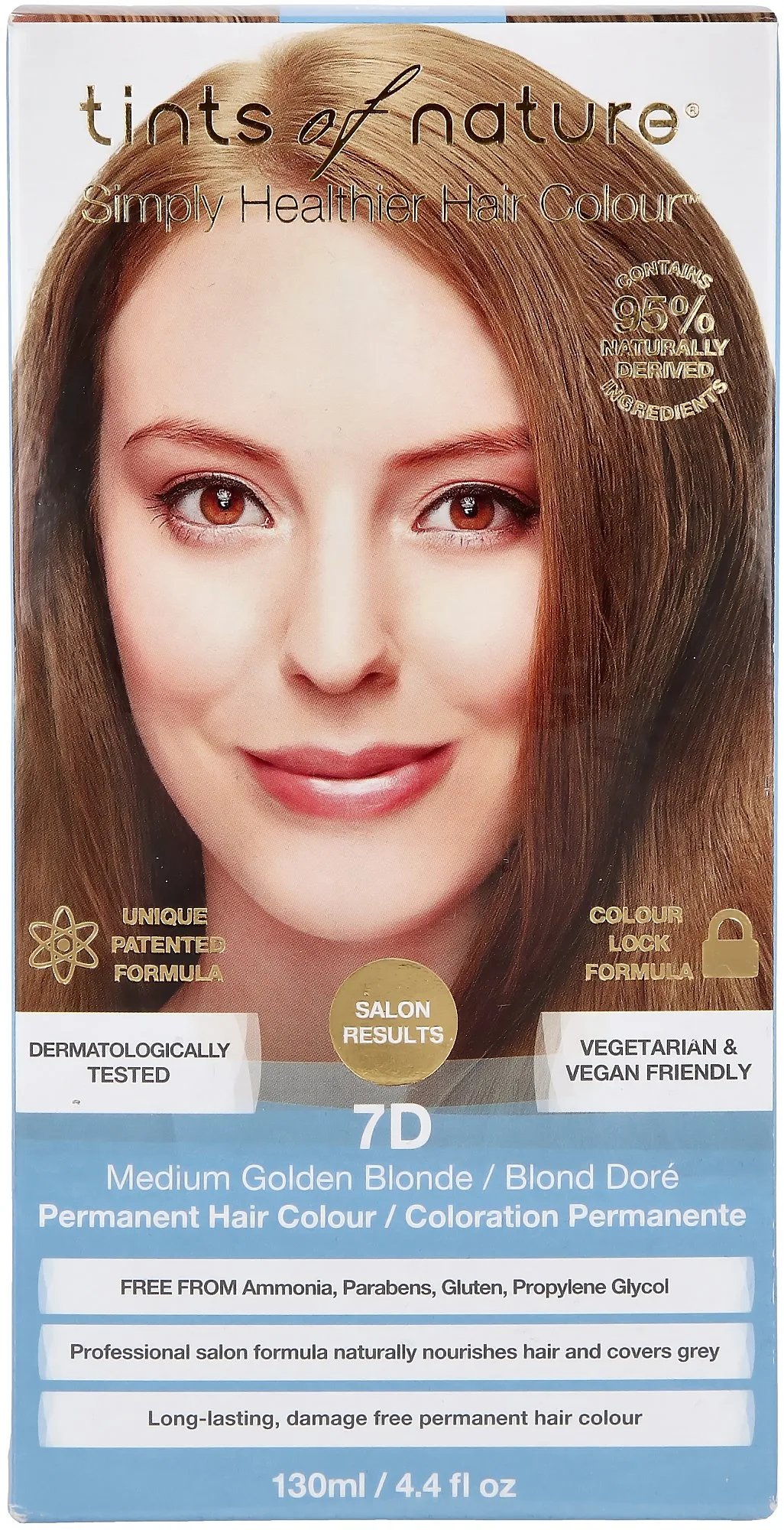 Tints of Nature Medium Golden Blonde 7D