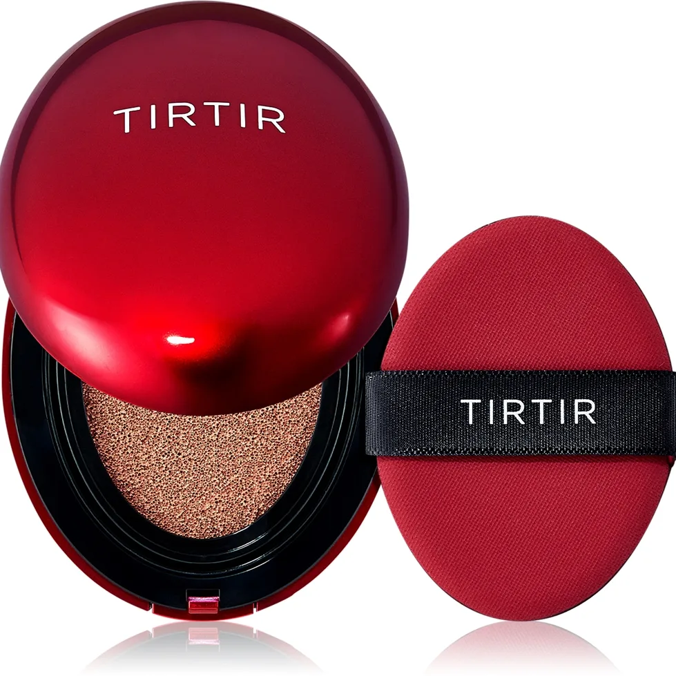 TIRTIR Mask Fit Red Cushion Mini Långvarig foundationkudde Skugga 34C Amber 4.5 g