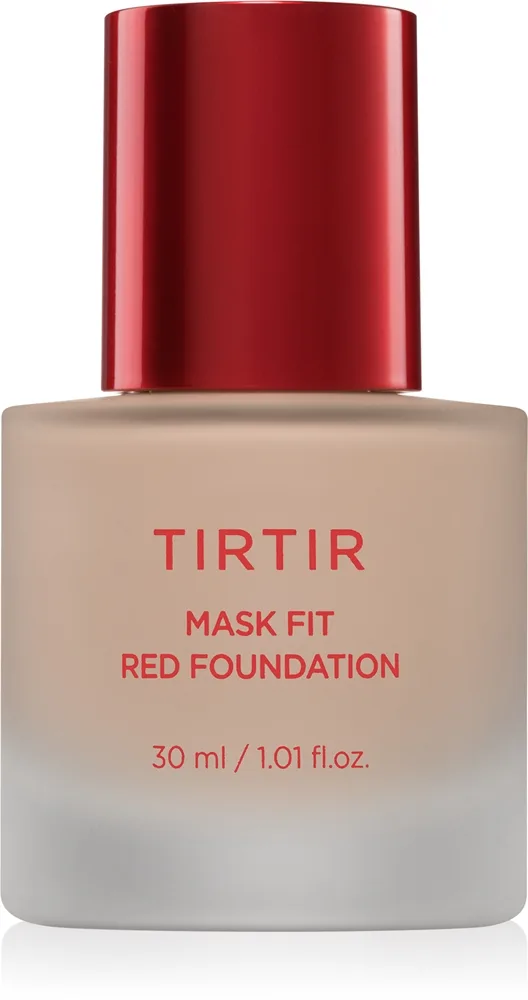TIRTIR Mask Fit Red Foundation Illuminerande flytande foundation med återfuktande effekt Skugga 21C Cool Ivory 30 ml
