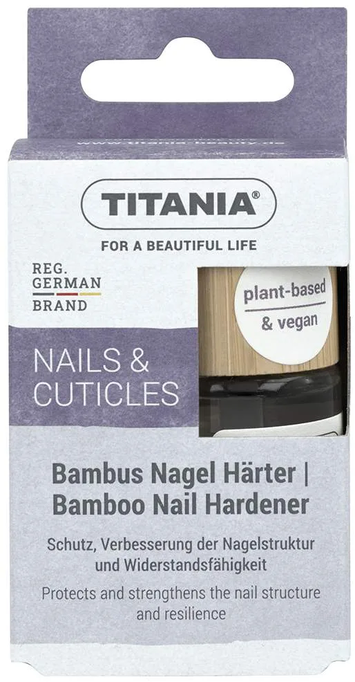 Titania Bambus Nagel Härter Nagellack 12 ml - Zur Nagelpflege