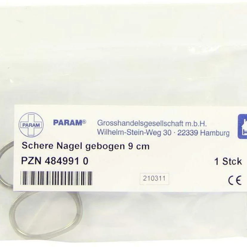 Schere Nagel, Gebogen - Schere