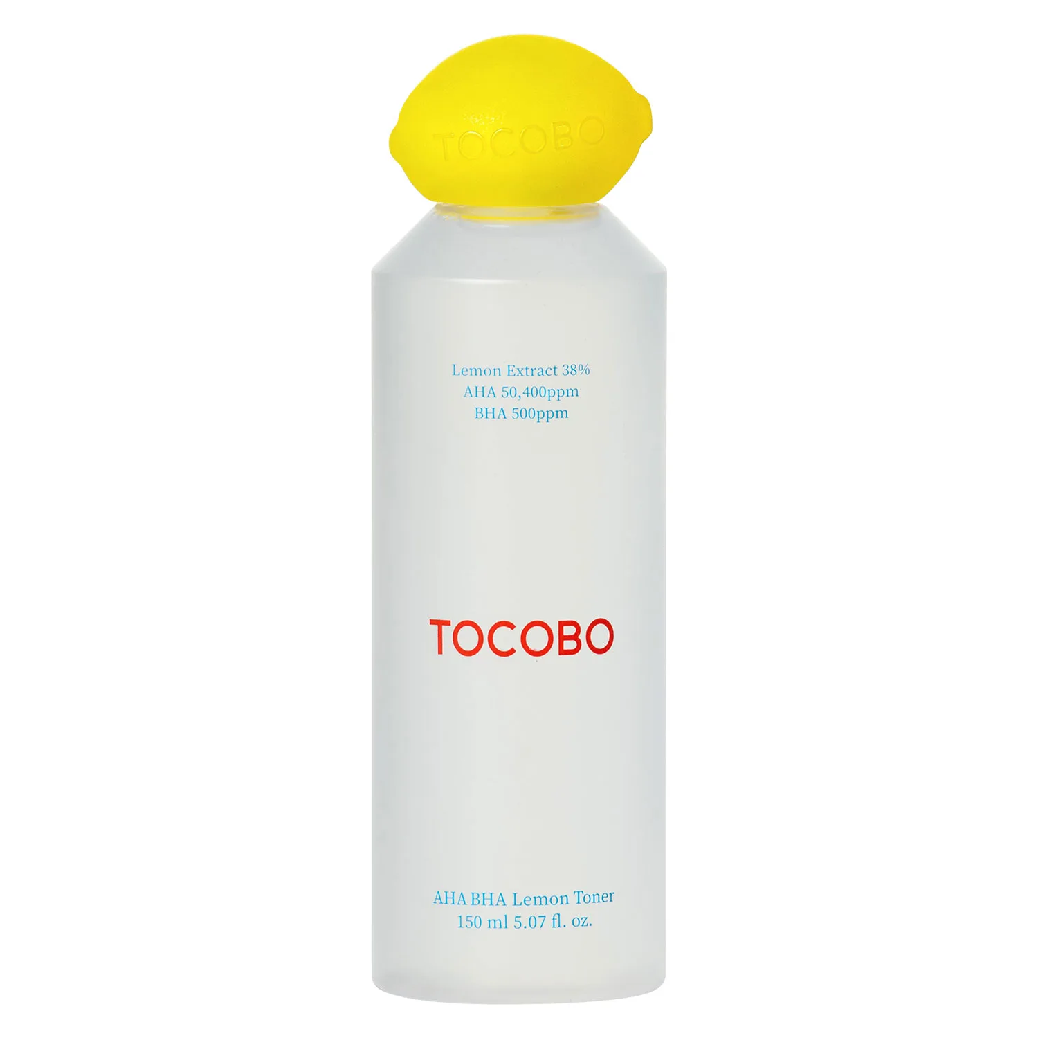 TOCOBO AHA BHA Lemon Toner Klargörande toner för jämn hudton 150 ml