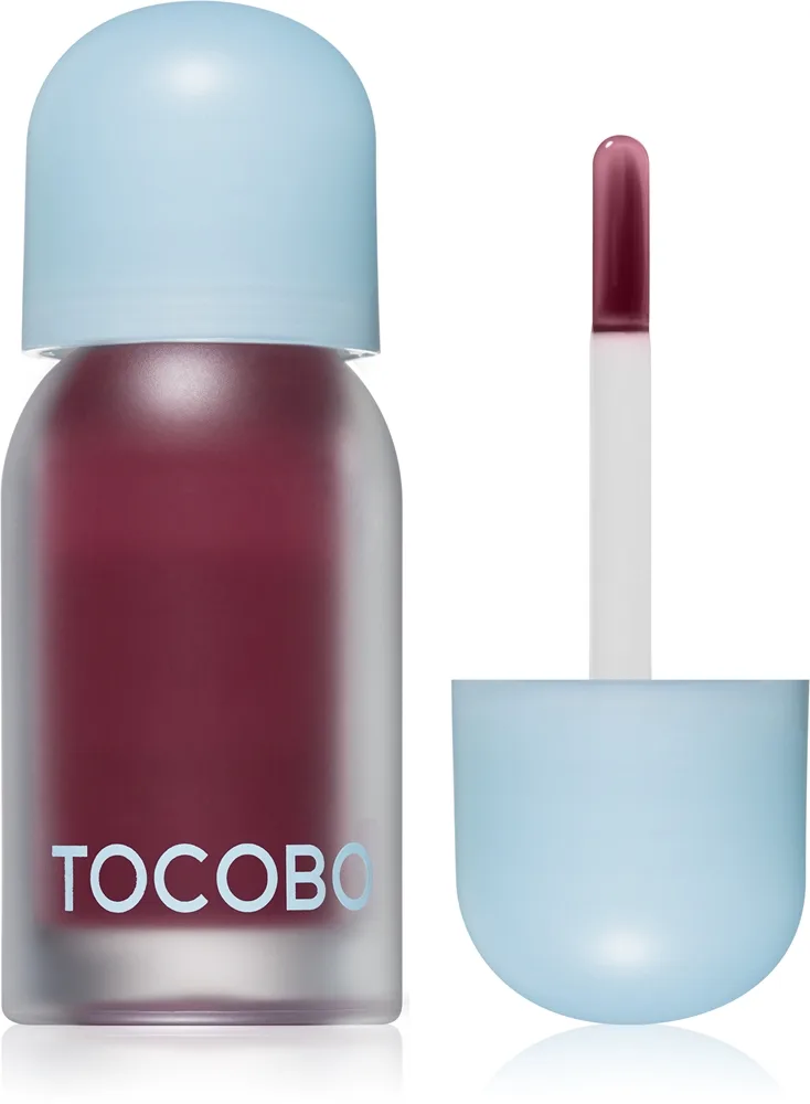 TOCOBO Juicy Berry Plumping Lip Oil sävyttävä huuliöljy suurentava vaikutus sävy 02 Berry Brandy 4 g