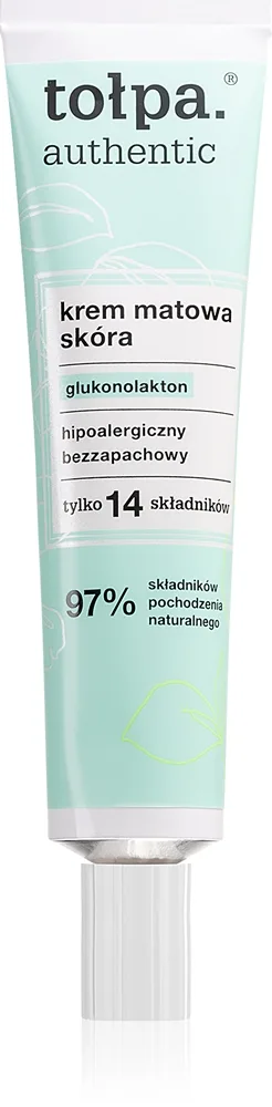 Tołpa Authentic Mattifierande kräm för fet hud 40 ml