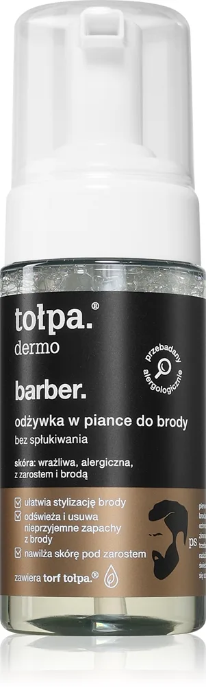 Tołpa Dermo Barber Styling Foam-Conditioner Skægbalsam 100 ml