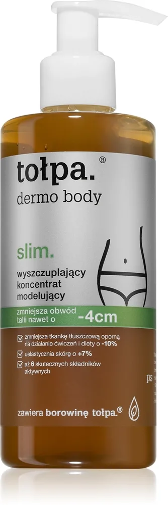Tołpa Dermo Body Slim Modellerande serum för buken, lår och skinkor 250 ml