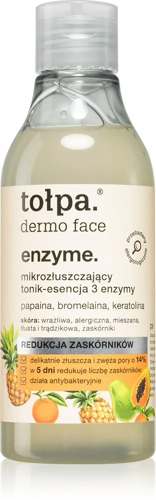 Tołpa Dermo Face Enzyme Rensende emulsion med exfolierende effekt 200 ml