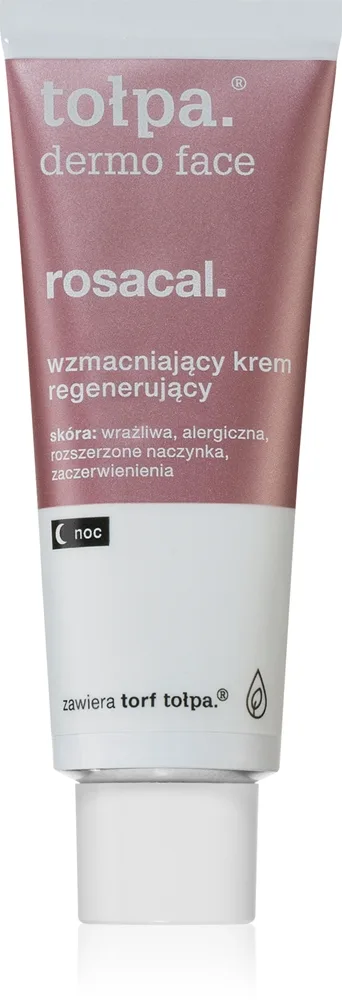 Tołpa Dermo Face Rosacal elvyttävä yövoide herkälle ja punoitukseen taipuvaiselle iholle 40 ml