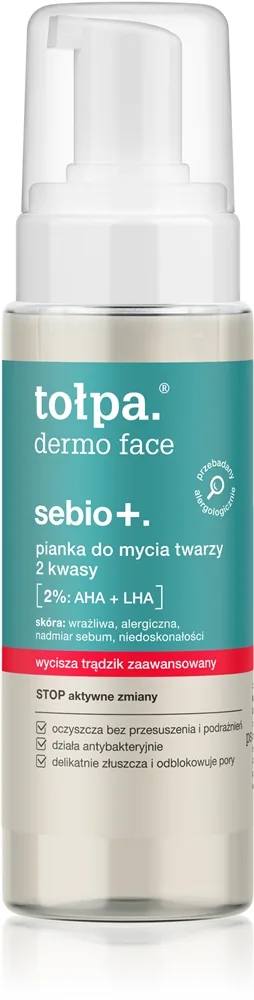 Tołpa Dermo Face Sebio + Löddrande ansiktstvätt 150 ml