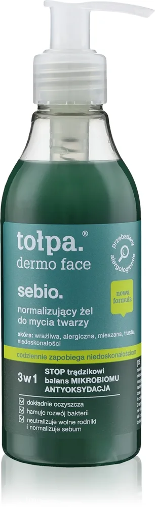 Tołpa Dermo Face Sebio Rensegel 195 ml