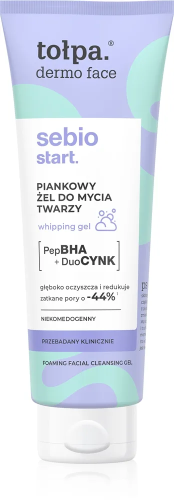 Tołpa Dermo Face Sebio Start Skummande rengöringsgel 100 ml